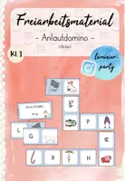 Vorschau - Spiele - Anlautdomino: Winter (Kl. 1) - Deckblatt