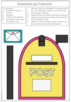 Vorschau - Mal- und Bastelvorlagen - Komplimente Postkasten - Seite 2