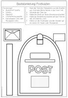 Vorschau - Mal- und Bastelvorlagen - Komplimente Postkasten - Seite 3
