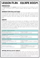 Vista previa - Unidades / Secuencias / Situaciones de Aprendizaje - BACK TO SCHOOL - Escape Room - página 3