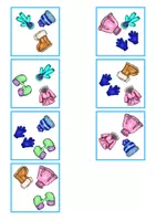 Vorschau - Spiele - Winter Clothes – Reaktionsspiel zum Vokabeltraining (Englisch) - Seite 1