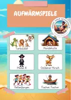 Vorschau - Merkblätter - Aufwärmspielkartei für den Sportunterricht - Deckblatt