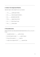 Vorschau - Arbeitsblätter - Deutsch Grammatikübungen für A1-Lernende - Seite 1