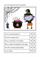 Vista previa - Hojas de trabajo - Reading comprehension 5. Halloween - página 3