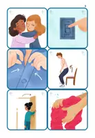 anteprima - Flashcard - Le carte di Training Cognitivo: I verbi - Pagina 3