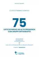 anteprima - Testo - 75 liste di parole con gruppi ortografici e consonantici - Pagina di copertina