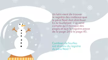 Aperçu - Feuilles d'exercices - Calendrier de l'Avent - Page 3