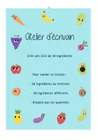 Aperçu - Feuilles d'exercices - Ateliers d'écrivain - Recette - Page 1
