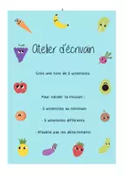 Aperçu - Feuilles d'exercices - Ateliers d'écrivain - Recette - Page 2