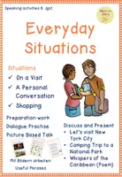 Vorschau - Arbeitsblätter - Everyday Situations 8 Speaking Activities - Deckblatt
