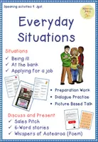 Vorschau - Arbeitsblätter - Everyday Situations 9 Speaking Activities - Deckblatt