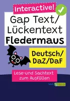 Vorschau - Test - Fledermaus - Interactive Lückentext, Lesetext, Paare bilden für Deutsch / DaZ / DaF - Seite 1