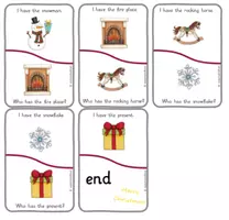 Vorschau - Stationenlernen - Christmas Lesespiel "I have... . - Who has... ?" für Englisch - Seite 3