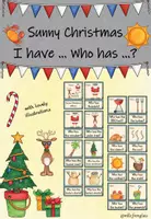 Vorschau - Stationenlernen - Christmas in Australia - I have ... Who has ...? #weihnachtenauflmp - Deckblatt
