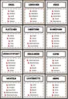 Vorschau - Spiele - Begriffe raten - Weihnachten - Spiel, Klasse 6, 7, 8, 9, 10 - Seite 3