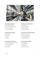 Vorschau - Arbeitsblätter - Kombipaket Rückendiktat & Hörverstehen "Mit dem Zug nach München", A1/A2 - Seite 1