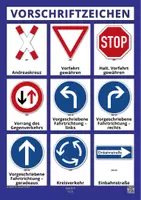 Vorschau - Arbeitsblätter - Verkehrserziehung: Verkehrszeichen Poster Set (DIN-A4 - A2) + Arbeitsblätter - Seite 2