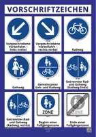 Vorschau - Arbeitsblätter - Verkehrserziehung: Verkehrszeichen Poster Set (DIN-A4 - A2) + Arbeitsblätter - Seite 3