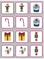 Vorschau - Stationenlernen - Christmas Memory® Pairs Game für Englisch -3fach differenziert - Seite 3