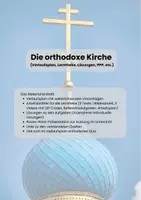 Vorschau - Stundenentwürfe - Unterrichtseinheit zum Thema "Die orthodoxe Kirche" - Seite 1