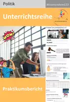 Vorschau - Arbeitsblätter - Praktikum: Bericht / Praktikumsbericht - Deckblatt
