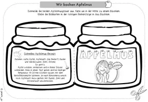 Vorschau - Arbeitsblätter - Apfel | Apfel als Lebensmittel | Arbeitsblätter, Tafelmaterial, Rezept - Seite 2