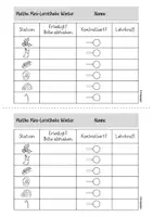 Vorschau - Arbeitsblätter - Lerntheke Mathematik / Winter / Kl. 1 - Seite 1