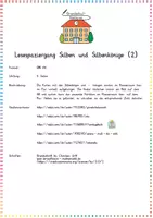 Vorschau - Arbeitsblätter - Lesespaziergang / Anfangsunterricht: Silben & Silbenkönige (Lautgetreue Wörter) - Deutsch - Kl. 1/2 - Seite 1