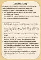 Vorschau - Präsentationen/Tafelbilder - Ziel der Woche/ Klassenziel - Aushang, Tafelmaterial (Klasse 1-4) - Seite 1