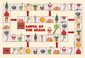 Vorschau - Unterrichtsreihen - Christmas in Australia - Santa at the beach #weihnachtenauflmp - Seite 1