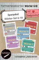 Vorschau - Spiele - Partnerlesekarten Sparpaket Wörter 6-10 - Deckblatt