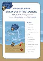 Aperçu - Apprentissages en autonomie - Brown Owl At the seashore - BUNDLE for KINDERGARTEN - Page de couverture