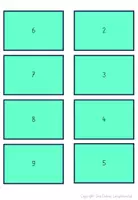 Vorschau - Stationenlernen - Hunde Klammerkarten ZR 10 Mathe Vorschule 1. Klasse - Seite 2