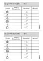 Vorschau - Arbeitsblätter - Lerntheke Mathematik / Weihnachten /Kl. 1 - Seite 1