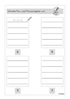 Vorschau - Arbeitsblätter - Lerntheke Mathematik / Weihnachten /Kl. 1 - Seite 3