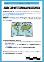 Vorschau - Arbeitsblätter - KARTENARBEIT IM ATLAS: MAßSTAB - Anleitung und Übungsaufgaben (Teil des Atlasführerscheins) - Erdkunde für die Sek 1 - Seite 1