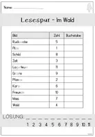 Vorschau - Spiele - Lesespur - Im Wald (1. - 2. Klasse) Herbst - Seite 2