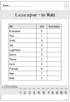 Vorschau - Spiele - Lesespur - Im Wald (1. - 2. Klasse) Herbst - Seite 3