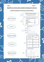 Vorschau - Arbeitsblätter - Daten und Diagramme | Quiz Mathe 5 - Seite 1