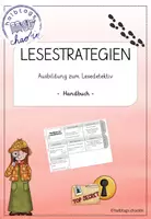 Vorschau - Arbeitsblätter - Lesestrategien trainieren - Handbuch für Lesedetektive - Deckblatt