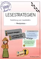 Vorschau - Poster - Merkplakate Lesestrategien - Deckblatt