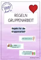 Vorschau - Poster - Regeln für die Gruppenarbeit - Deckblatt