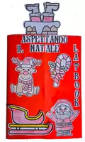 anteprima - Esercizi - 🎄 Lapbook "Aspettando il Natale" – Un progetto creativo per vivere la magia dell’attesa - Pagina di copertina