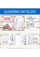 anteprima - Esercizi - Quaderno operativo di Natale - Pagina di copertina