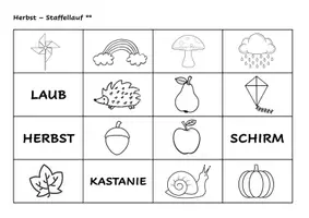 Vorschau - Stationenlernen - Herbst Memolauf - Staffellauf mal anders (2-fach differenziert) - Seite 3