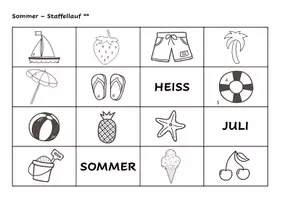 Vorschau - Stationenlernen - Sommer Memolauf - Staffelspiel mal anders - Seite 3