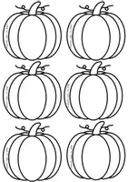 anteprima - Flashcard - Halloween magic pumpkins - Pagina 1