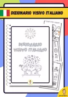 anteprima - Materiale di supporto/inclusione - DIZIONARIO VISIVO ITALIANO (Accoglienza) - Pagina di copertina