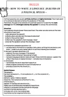 Vorschau - Stundenentwürfe - USA - Political Speech - Gettysburg Address - Language Analysis - Seite 2