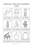 Vorschau - Unterrichtsreihen - Deutsch: Buchstabe V in Druckschrift - Arbeitsblätter für den Schreiblehrgang - Seite 1